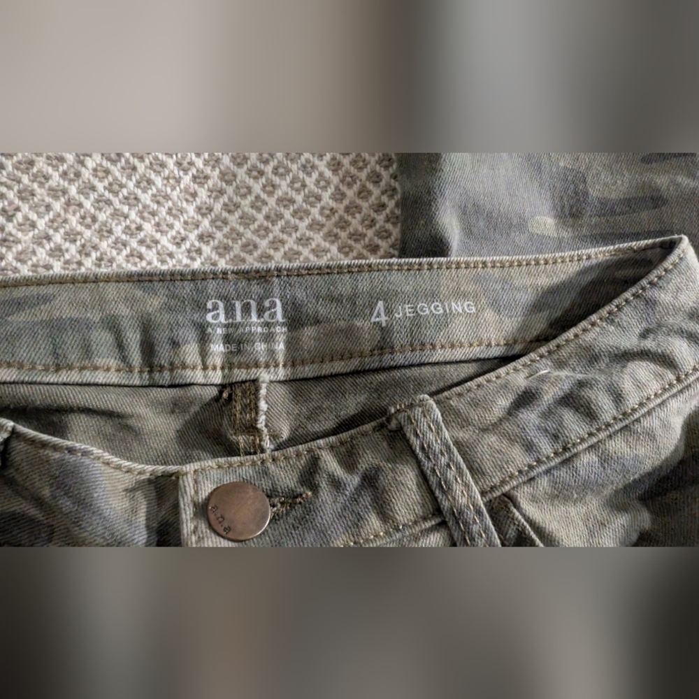 a.n.a Camouflage Jeggings Stretch High rise - Picture 5 of 10